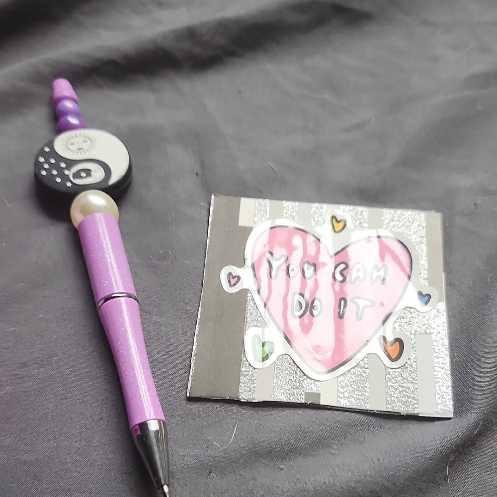 Purple Owl Decor Box with Pen - Picture 7 of 8